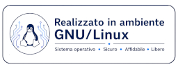 Sito realizzato in ambiente GNU/Linux